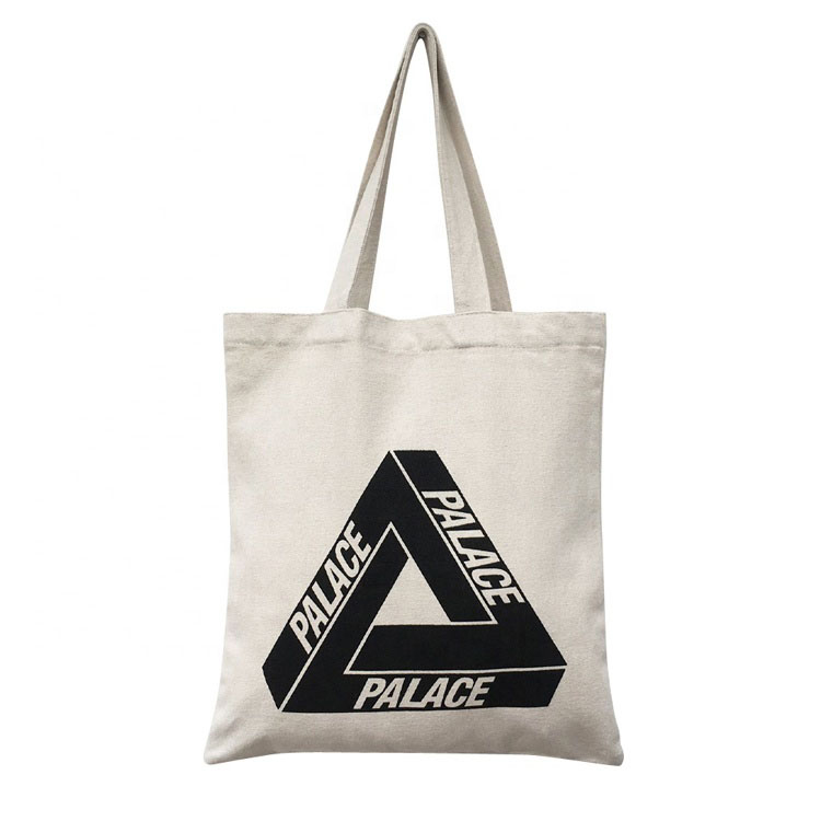 Grey Grocery Canvas Tote Bags