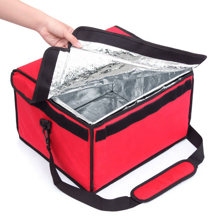 insulated nylon food delivery bag