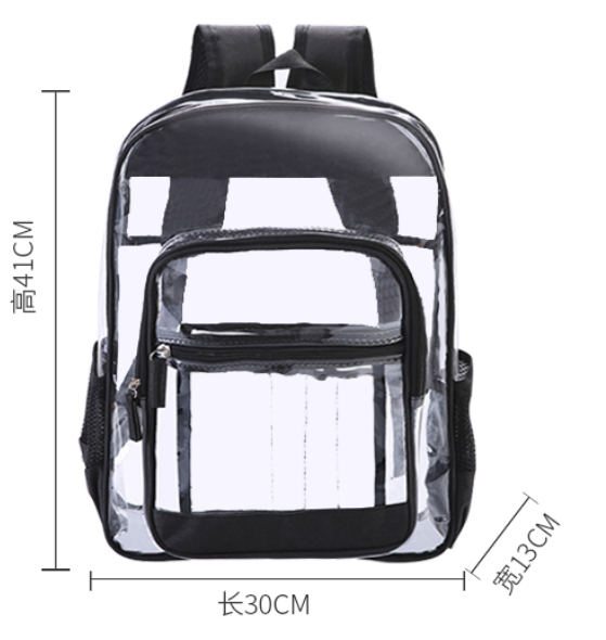 Durable Waterproof Clear Backpack