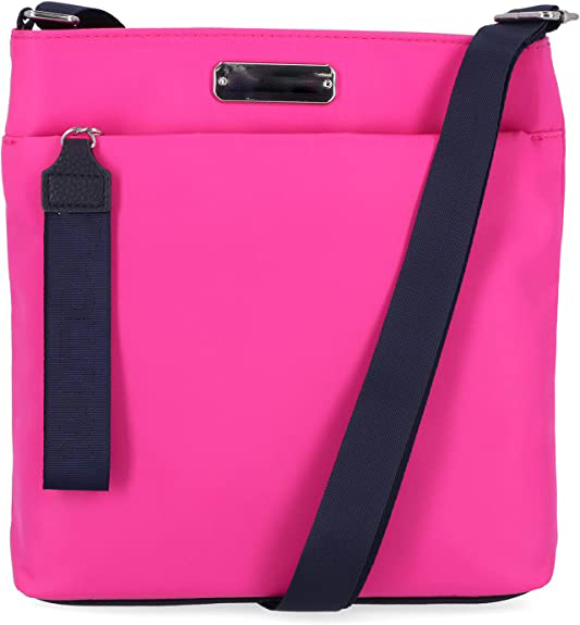 Custom Nylon Material Small Women's Cross Waist Bag Adjustable Shoulder Strap Handbag