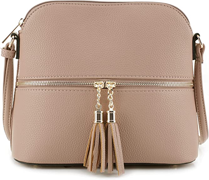 Wholesale Cheap Lightweight Medium Crossbody Bag With Tassel Ladies Luxury Handbags For Women Leather Handbags