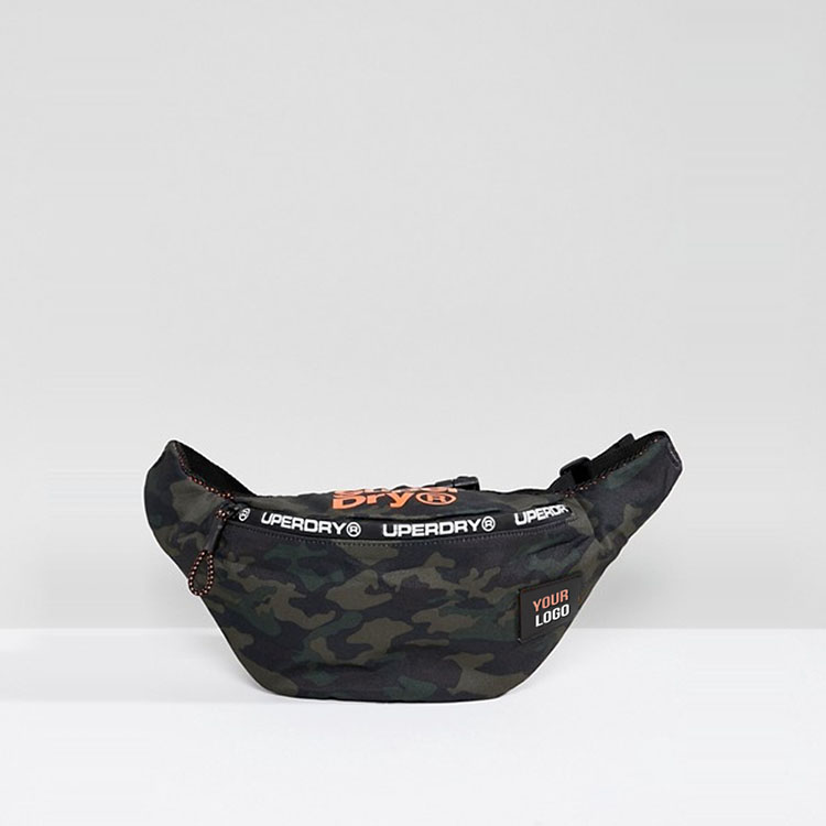 Black waist bag