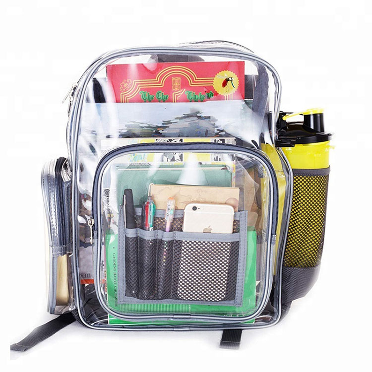 Kids Clear Transparent School Backpack