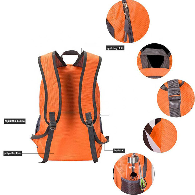  Nylon Travel Foldable Backpack