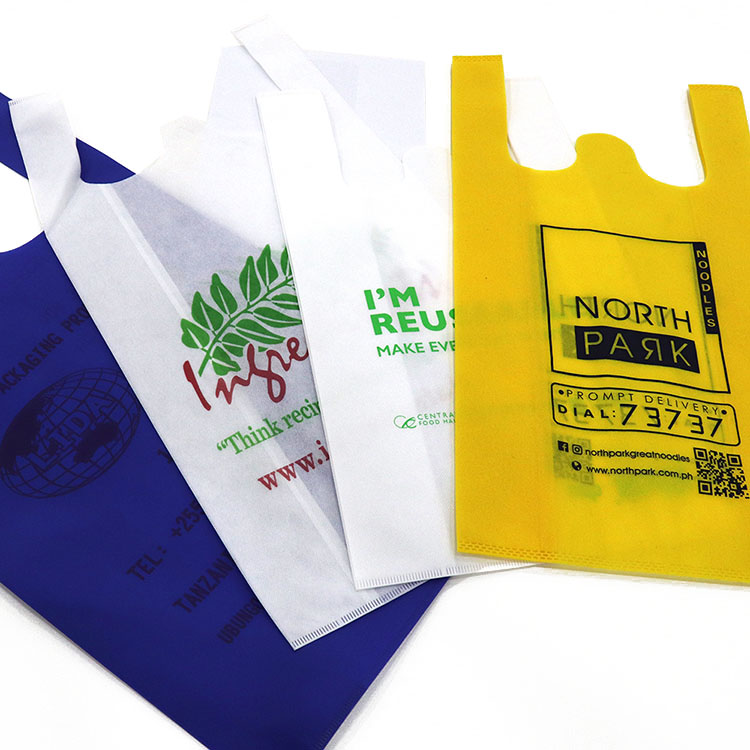 T shirt shopping bags wholesale-YC Bag Making